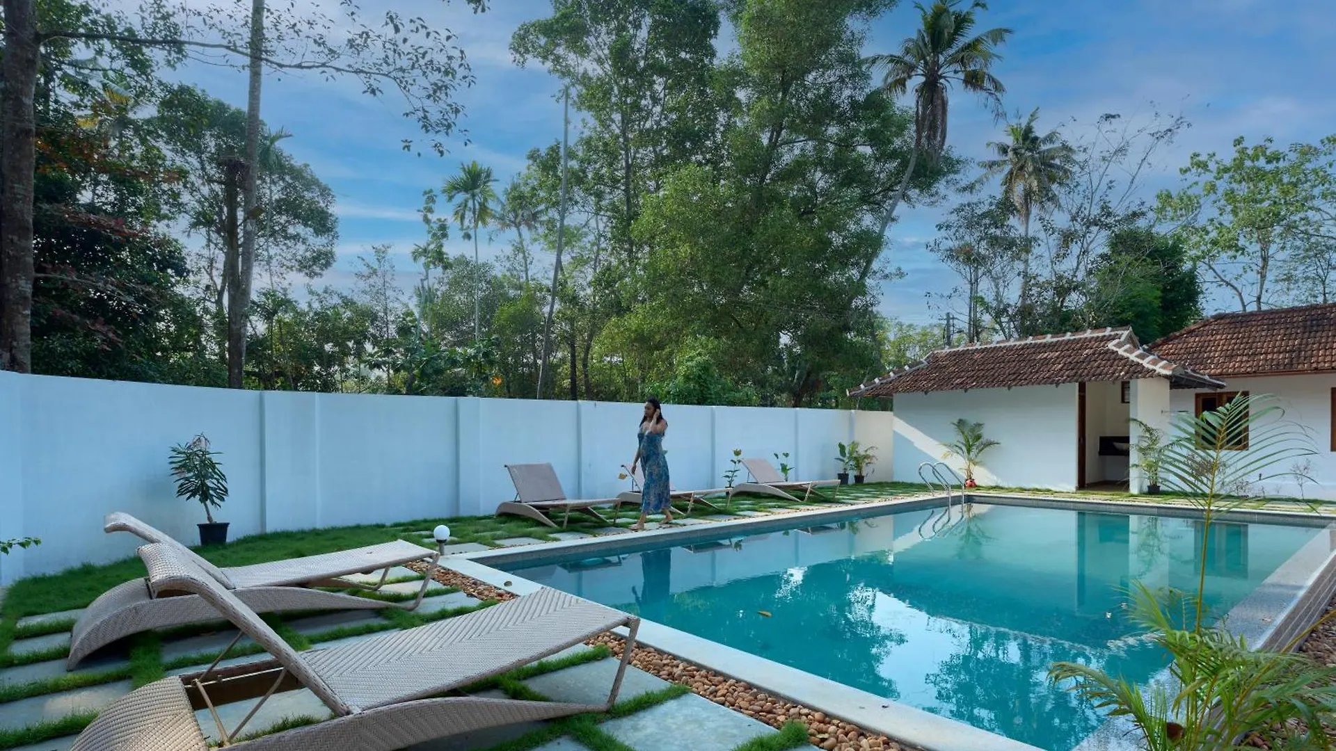 Ananda Marari Beach Villa Alappuzha Quarto em Acomodações Particulares